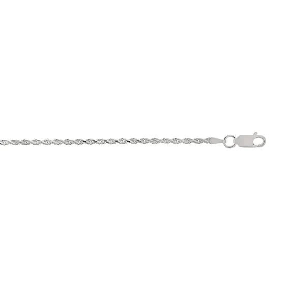 Sterling Silver Diamond-Cut Chain - 30"