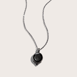 Waning Crescent Moon Necklace