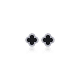 0.4 CTW Halo Stud Earrings