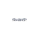 Baguette Half-Eternity Band