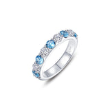 Blue Topaz Divine Band