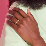 Estate: 10k Yellow Gold Comfort-Fit Band - 2.5mm