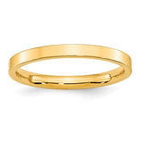 Estate: 10k Yellow Gold Comfort-Fit Band - 2.5mm