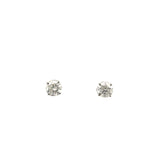 14k Yellow Gold 1Ct Tdw Diamond Earrings