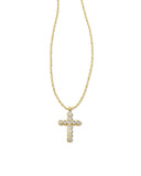 Kendra Scott White Crystal Cross