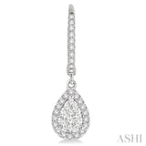 Pear Shape Lovebright Essential Diamond Earrings