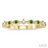 Gemstone & Diamond Band