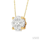 Lovebright Essential Solitaire Diamond Pendant