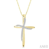 Cross Diamond Fashion Pendant