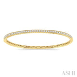 Stackable Diamond Bangle