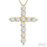 Cross Diamond Pendant