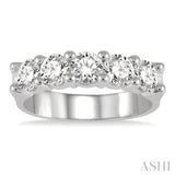 5 Stone Diamond Wedding Band