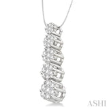 Journey Cluster Diamond Pendant