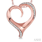 Heart Shape Diamond Fashion Pendant