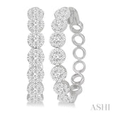 Lovebright Essential Diamond Hoop Earrings