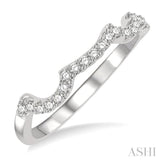 Stackable Diamond Wedding Band