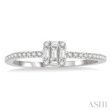 Stackable Fusion Petite Diamond Fashion Ring