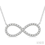 Infinity Diamond Necklace