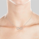 Infinity Diamond Necklace