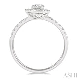 Stackable Pear Shape Petite Diamond Fashion Ring