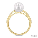 Pearl & Diamond Fashion Ring