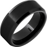 Black Diamond Ceramic Central Park Ring