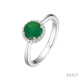 May Birthstone Ring