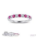 July Birthstone Ring