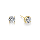 1 Ctw Solitaire Stud Earrings