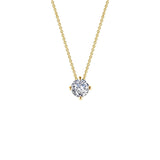 0.85 Ctw Solitaire Necklace