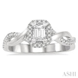 Semi-Mount Diamond Engagement Ring