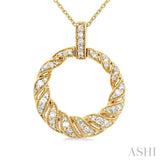 Circle Diamond Fashion Pendant