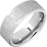 Serinium® Ring with Grain Finish