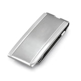 Stainless Steel Satined Money Clip W/Polish Edges