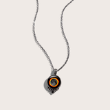 Solar Eclipse Moon Necklace
