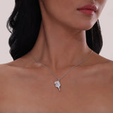 Sterling Silver Pickleball Necklace
