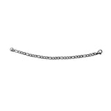 Stainless Steel Gun Metal IP Bracelet- 4mm