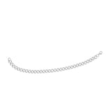 7.5mm Stainless Steel Curb Bracelet