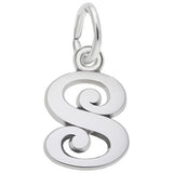 Sterling Silver "S" Charm