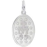 Sterling Silver Miraculous Medal Charm